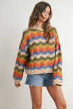 Color Block Sweater
