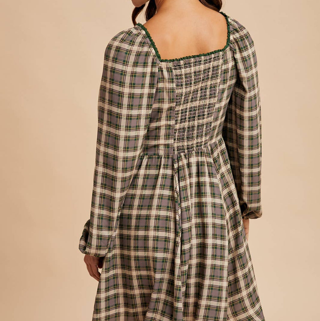 Tartan Mini Dress