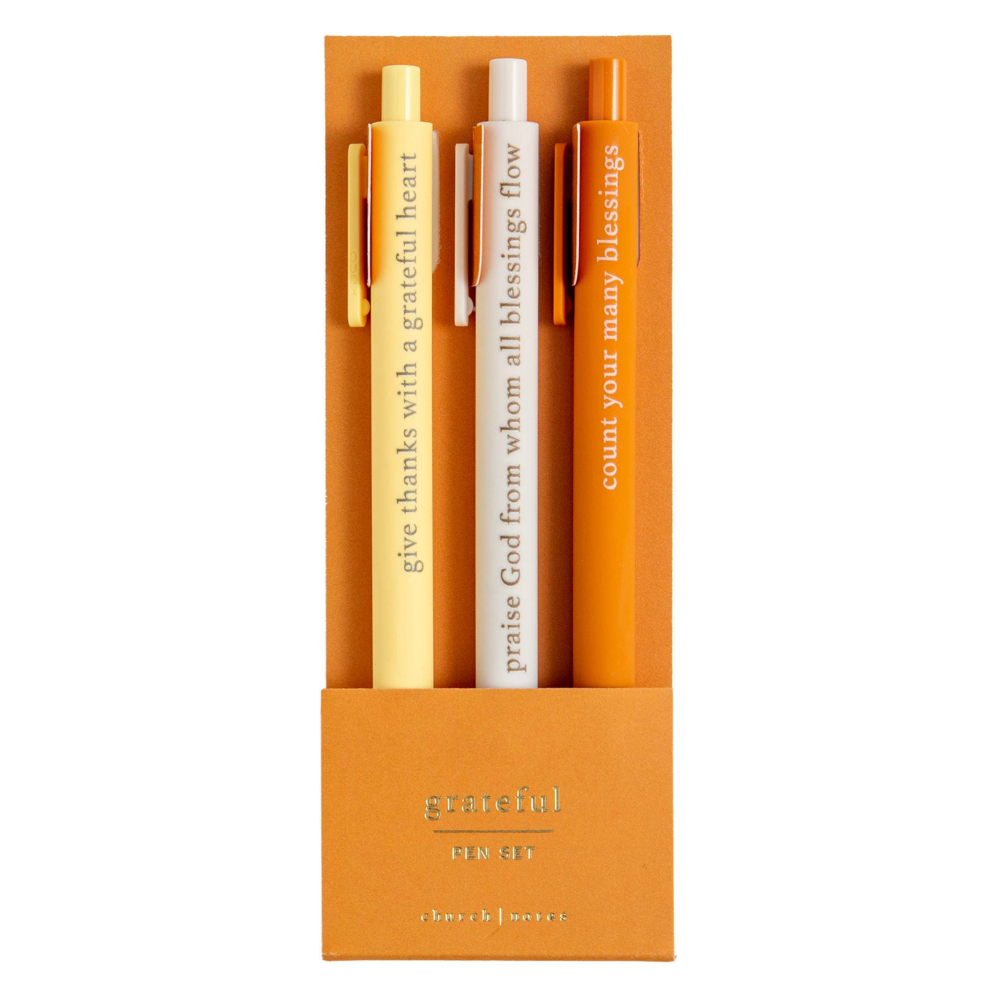 Grateful Bible Study Pen Set