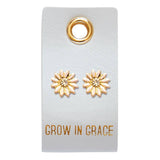 Stud Earrings - Grow In Grace - Flower