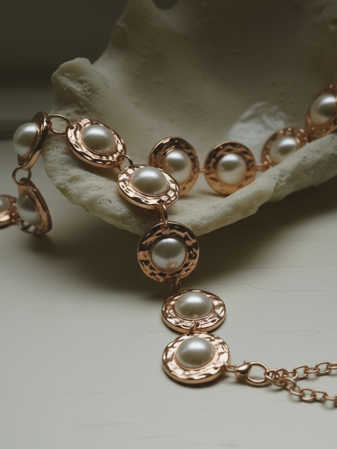 Princess of the Pearl Gold Chain Belt
