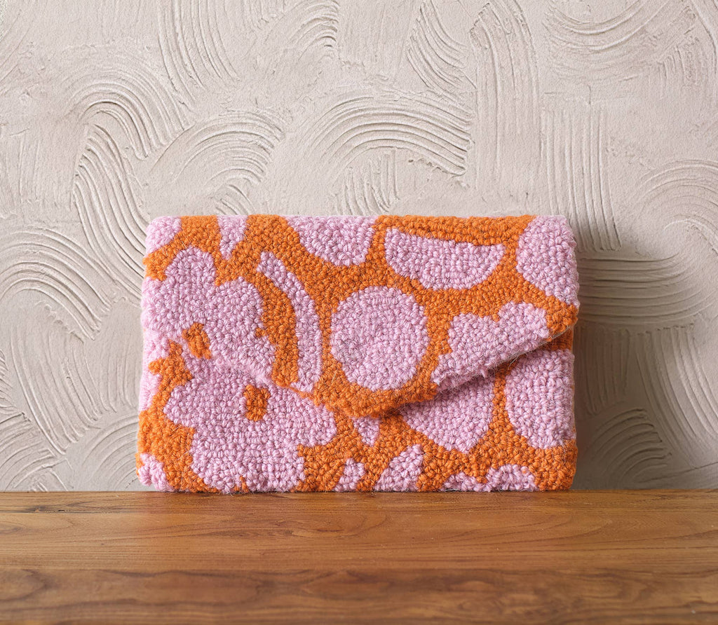 Peking Handicraft - Floral Hook Clutch - Ampersand