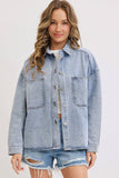 Claire Denim Shirt Jacket