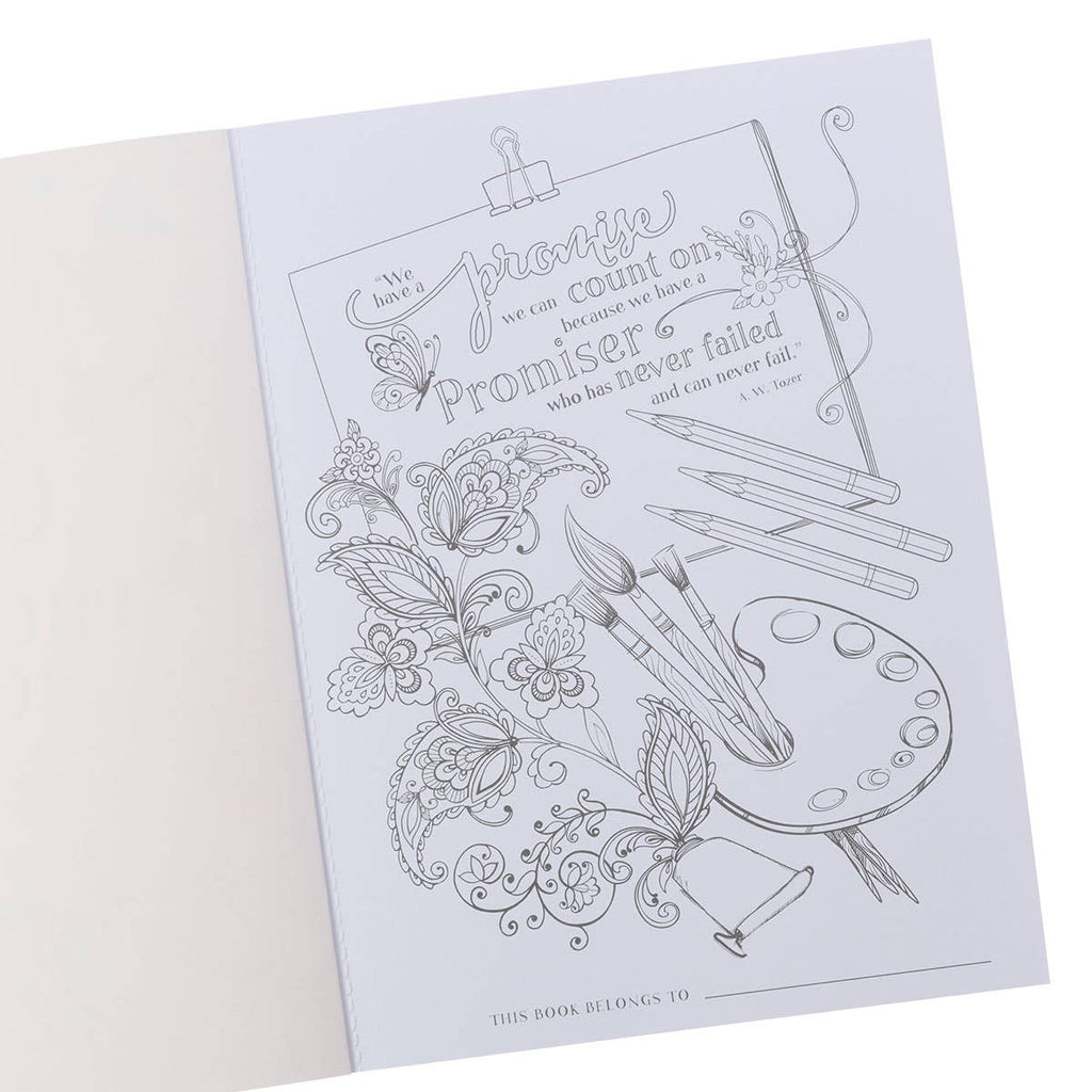 Coloring Book Color the Promises of God