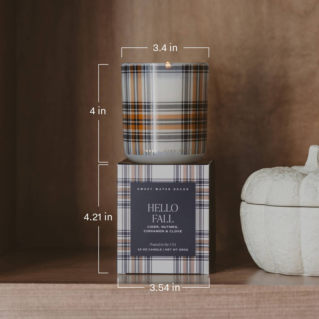Pumpkin Spice 12oz Soy Candle