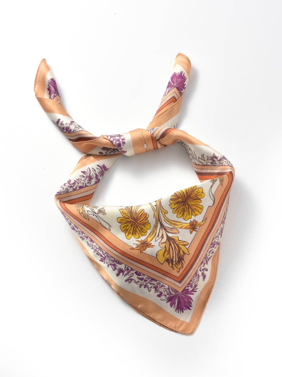 Dinah Botanical Square Scarf