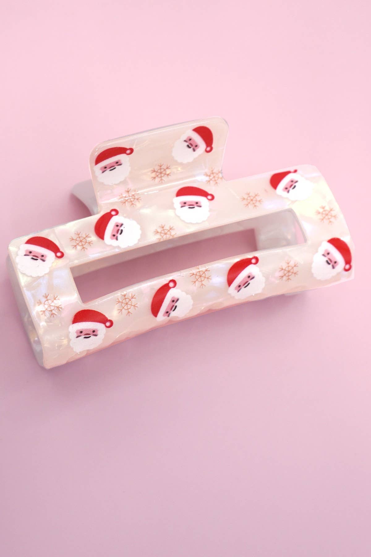 Holly Holiday Claw Clip