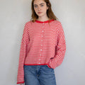 Piper Striped Cardigan