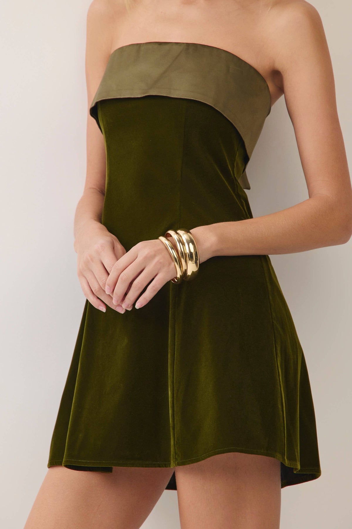 Annabelle Velvet Mini Dress