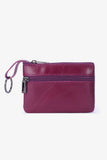 Retro PU Leather Zipper Card Bag ZZKF249