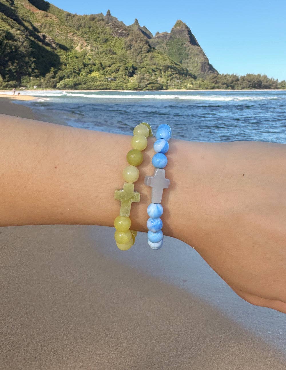 Ocean Cross Bracelet