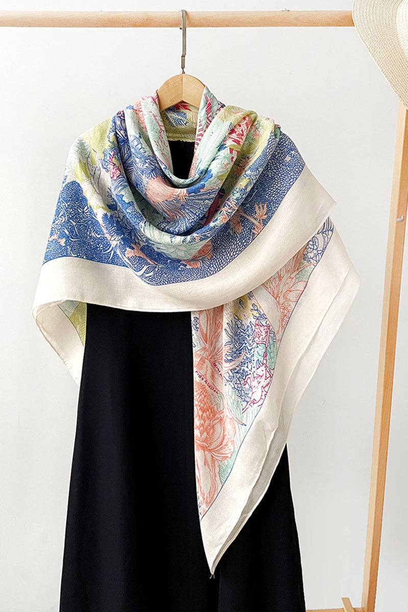 Ivy Botanical Scarf