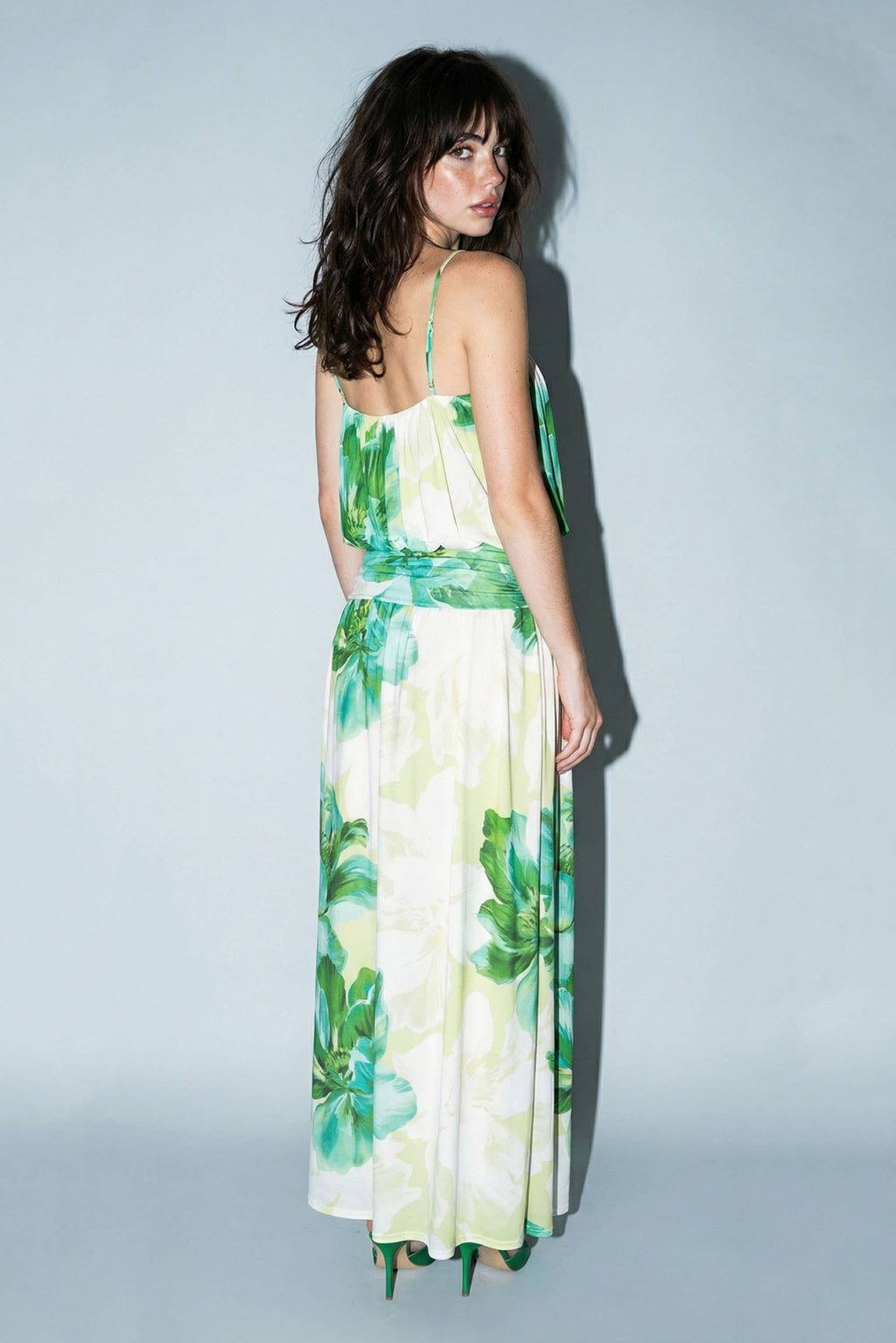 Floral Camisole Maxi Dress