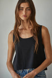 Cotton Scoop Neck Tank Top