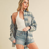 Kambrie Plaid Flannel Shirt