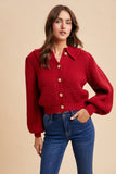 Cherry Knitted Cardigan