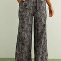 Talia Leaf Print Pants