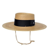 Reiko Straw Telescope Crown Hat- Limited Edition