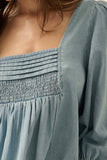 Denim Babydoll Dress