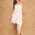 Vera Twist Front Mini Dress