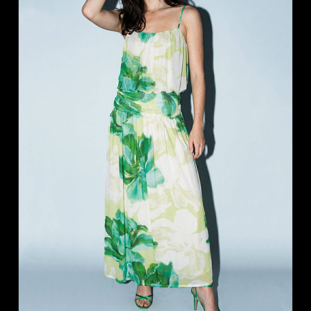 Floral Camisole Maxi Dress