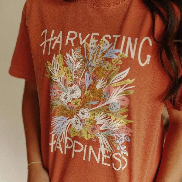 Harvesting Happiness Graphic Tee