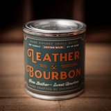 Leather Bourbon Candle