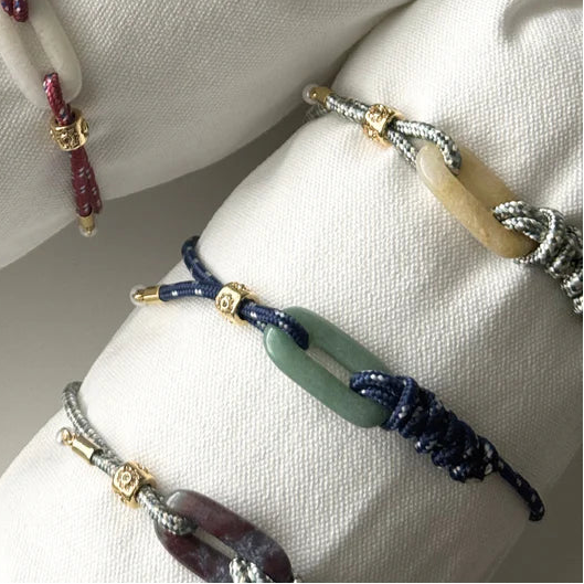 ZAM and The Moon Parable Sage/Blue Bracelet