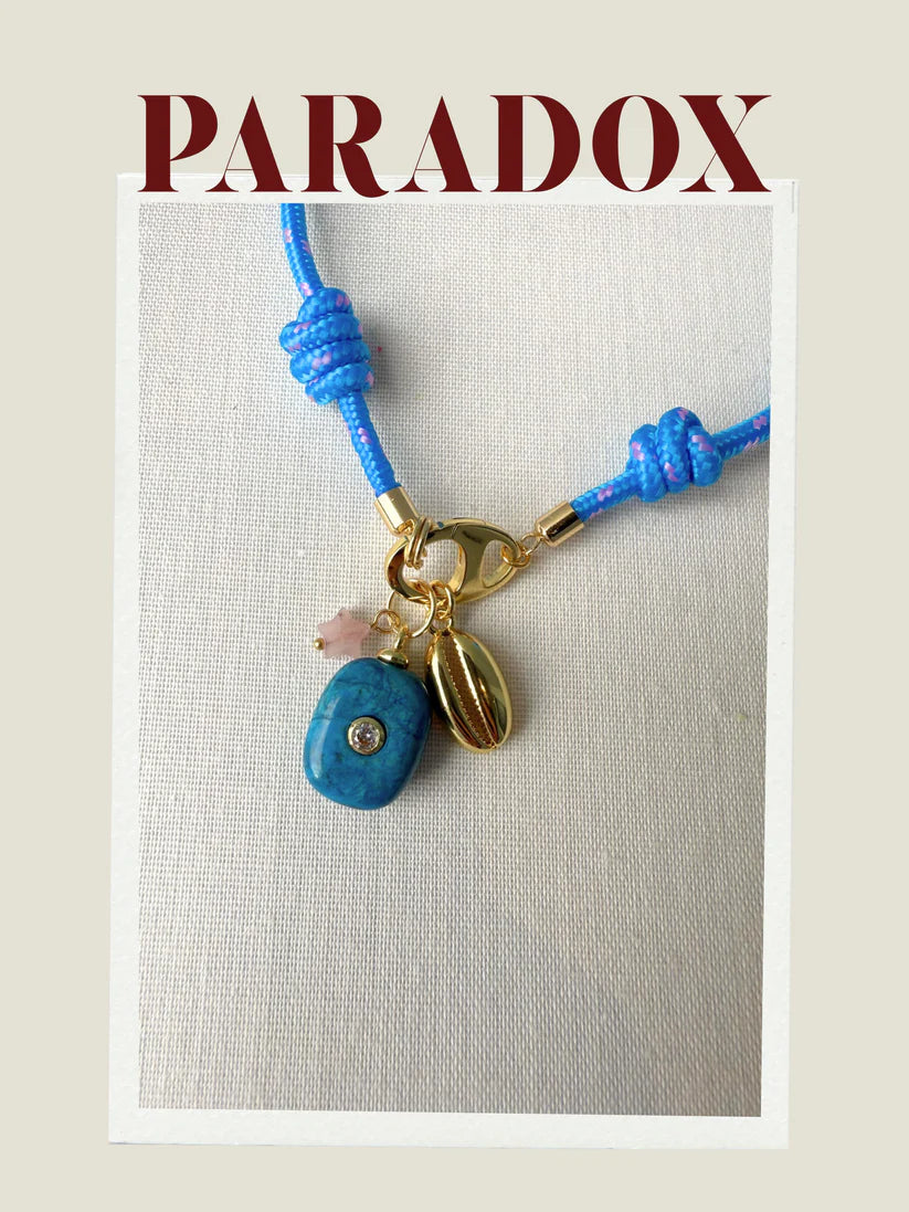 ZAM and The Moon Paradox Cobalt Necklace