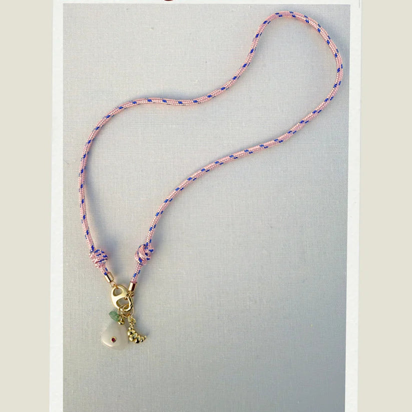 ZAM and The Moon Paradox Pink Necklace