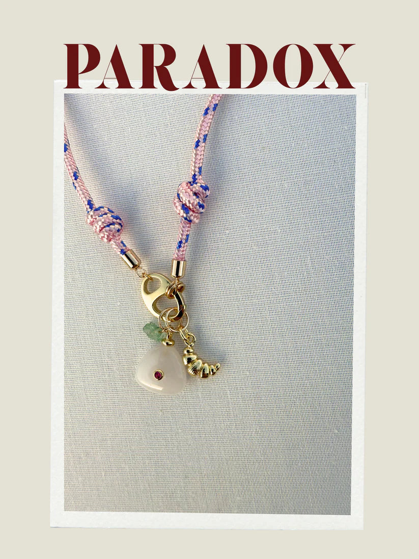 ZAM and The Moon Paradox Pink Necklace