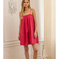 Tinsley Candy Stripe Babydoll Mini Dress
