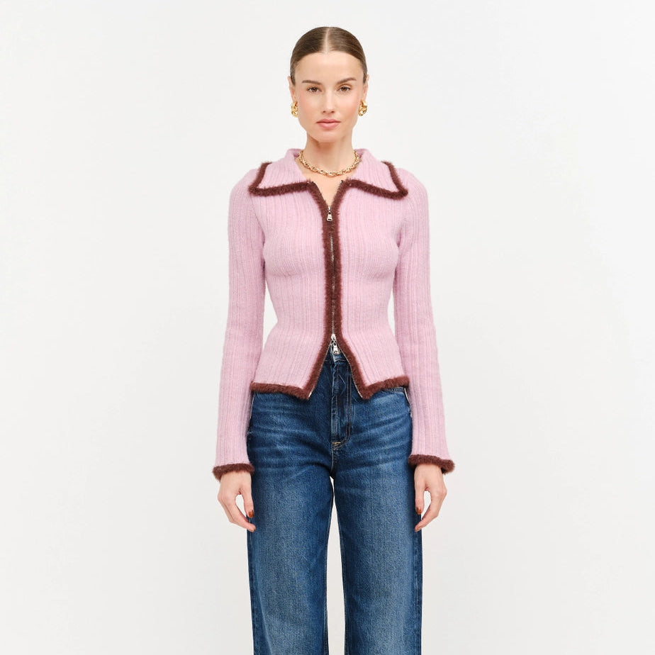 Jacquie Knit Long Sleeve Top