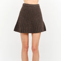 Maude Mocha Knit Skirt