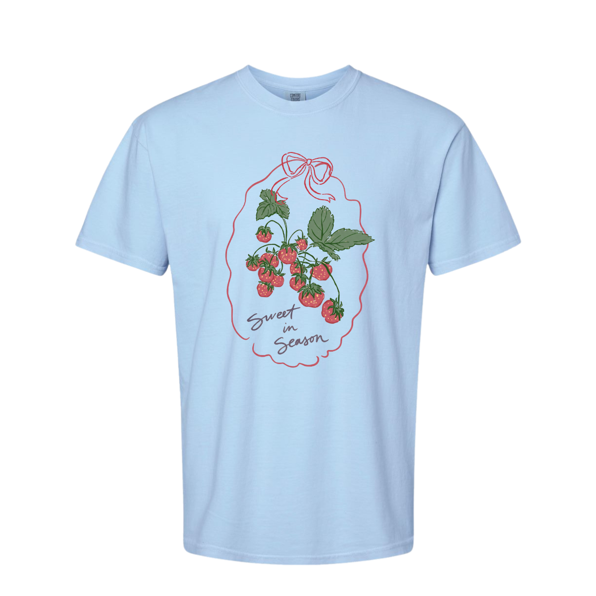 Sweet in Season Strawberry Graphic Tee