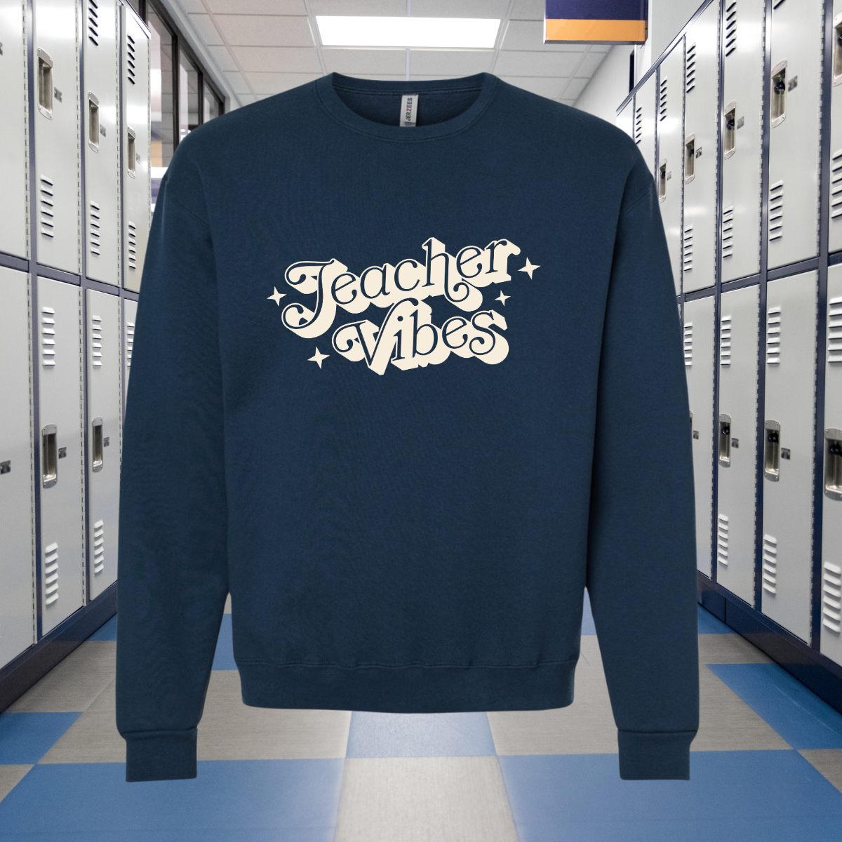 Teacher Vibes Crewneck