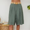 Kristine Linen Bermuda Shorts