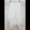Willow Handkerchief Hem Cotton Skirt