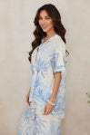 Palma Tropical Tree Button Down