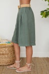 Kristine Linen Bermuda Shorts