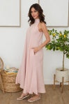 Kiara Maxi Linen Dress
