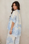 Palma Tropical Tree Button Down